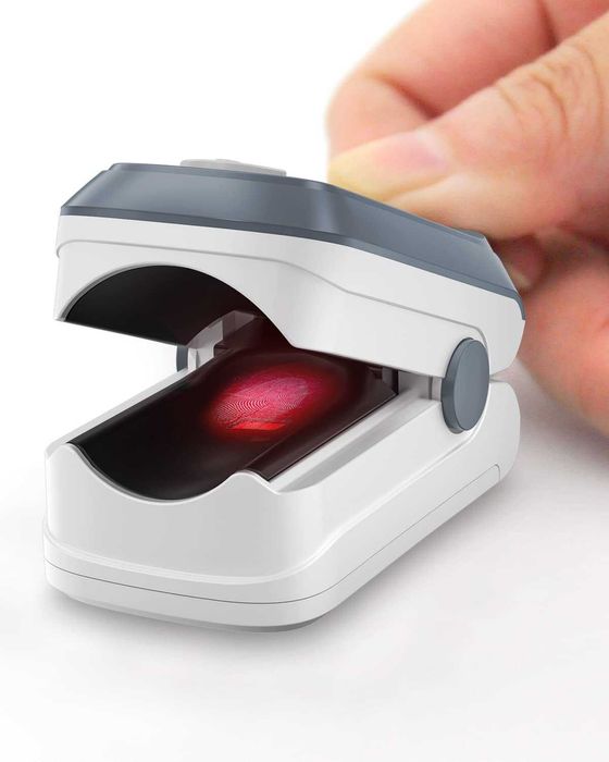 Oxímetro de pulso portátil para dedo, novo