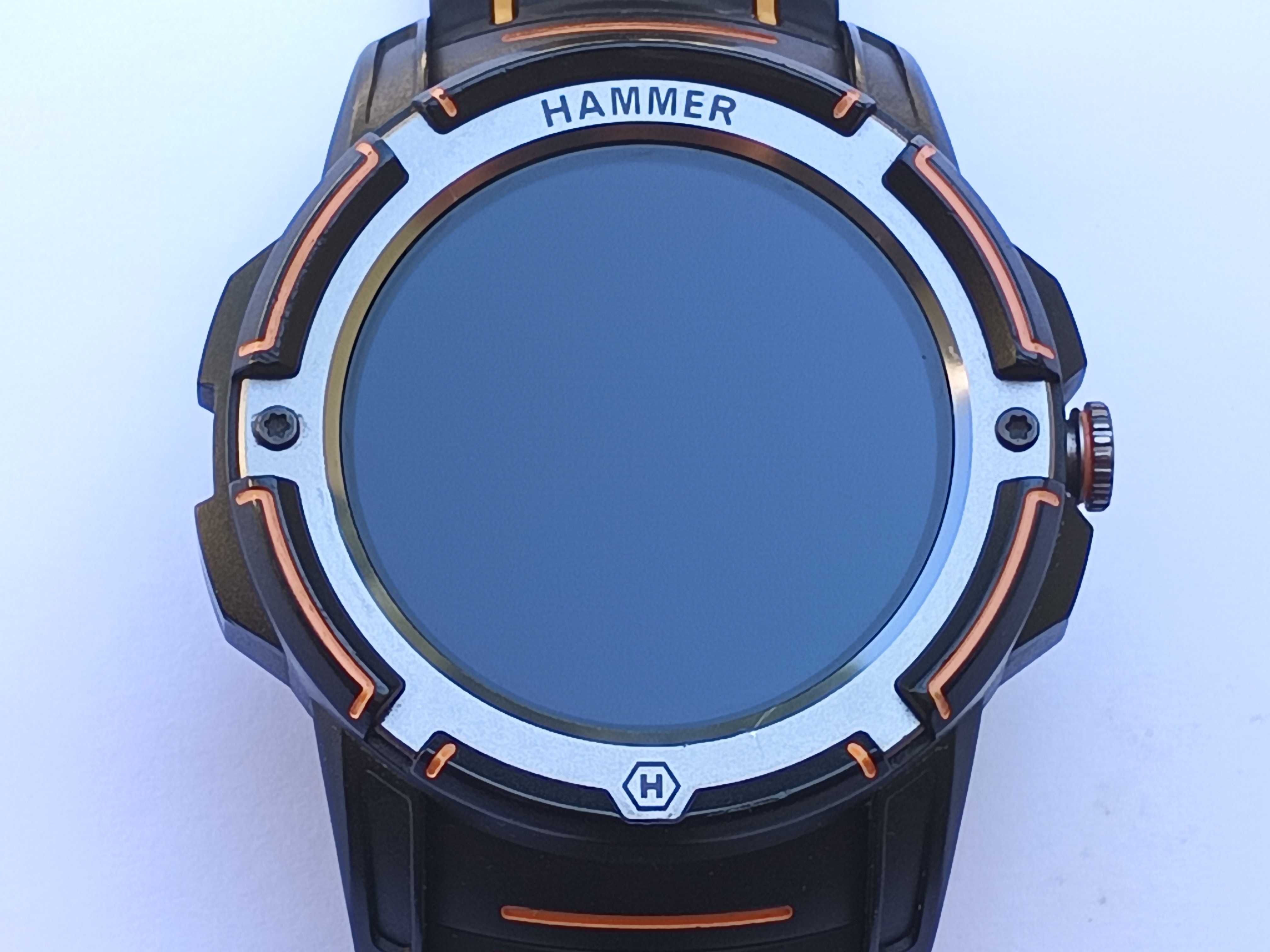 Smartwatch Hammer Watch Plus sprawny zestaw bdb tarcza bez rysek