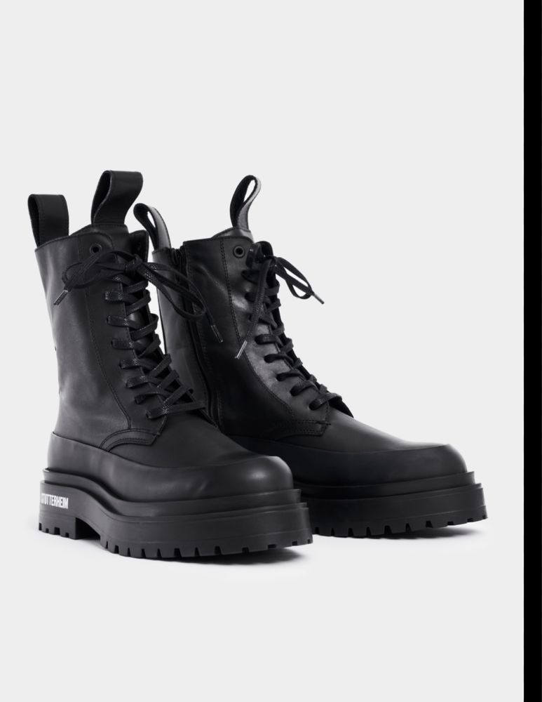 EXCLUSIVO: Botas Stutterheim em pele NOVAS com sola borracha