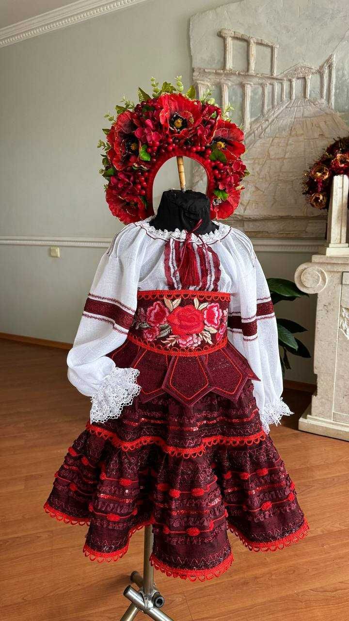 Украинский костюм Український костюм для дівчинки