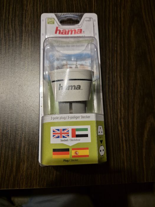 Hama Adapter Podróżny- WTYCZKA UK >PL