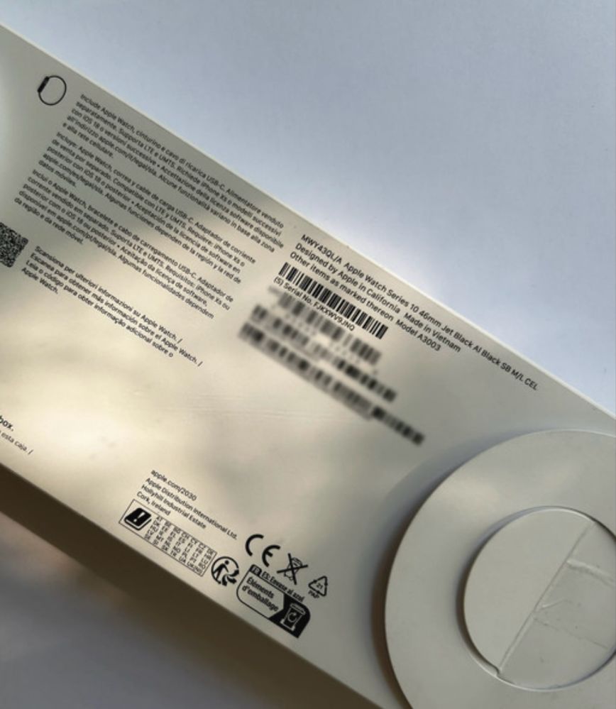 Apple Watch Series 10 GPS + Celular 46 mm