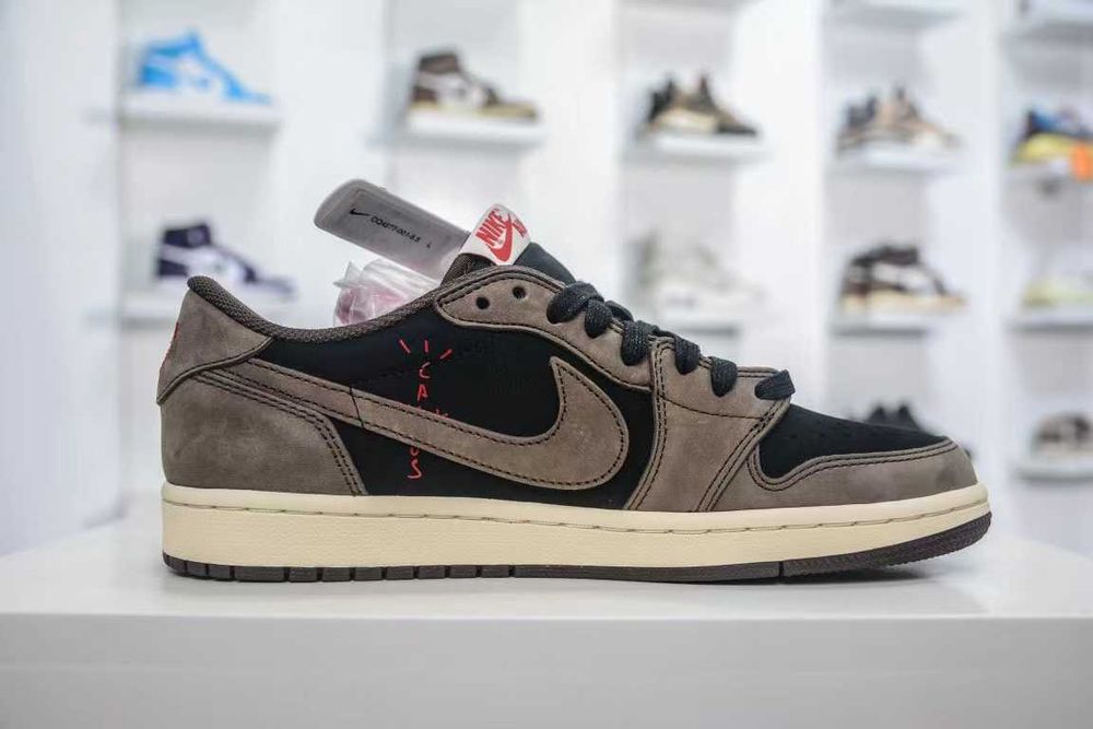 Travis Scott x Air Jordan 1 Low AJ1 Low Top Prime Asia