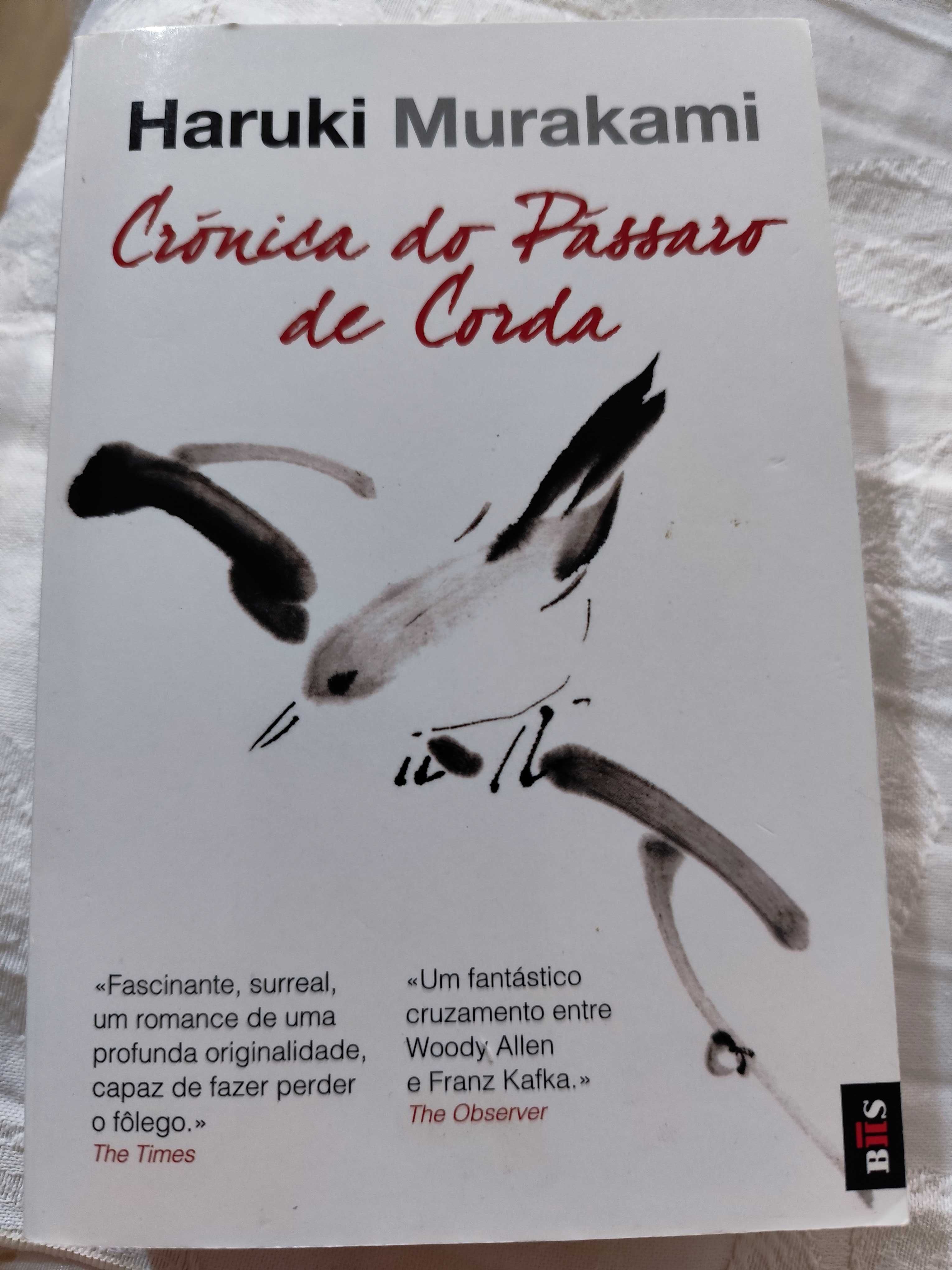 Livro Haruki Murakami bolso Crónica do Pássaro de Corda