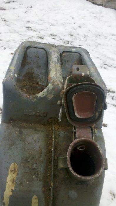 Канистра алюминеевая металическая 20 л.