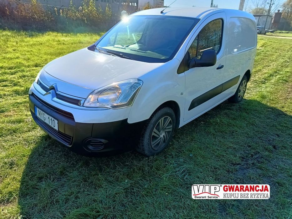 Citroën Berlingo 1.6 diesel 75kM manual, 2012 rok NOWY ROZRZĄD, GOTOWY DO JAZDY!  niezawodny i oszczędny, ZADBANY egzemplarz, PAKA niezniszczona