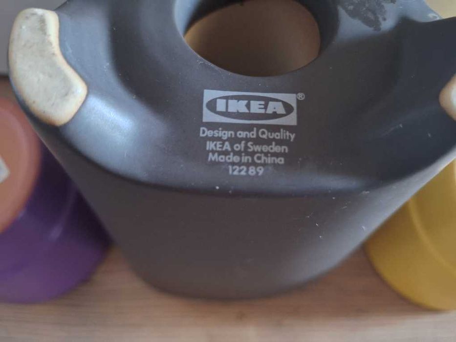 Doniczka trójkątna Ikea unikat