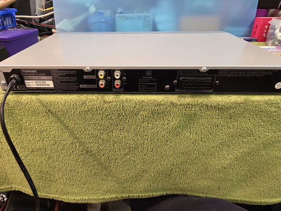 TOSHIBA SD-151E odtwarzacz DVD.