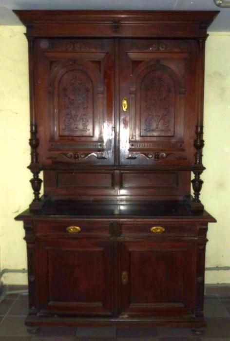 kredens eklektyczny z II połowy XIX wieku OKAZJA antyk z certyfikatem
