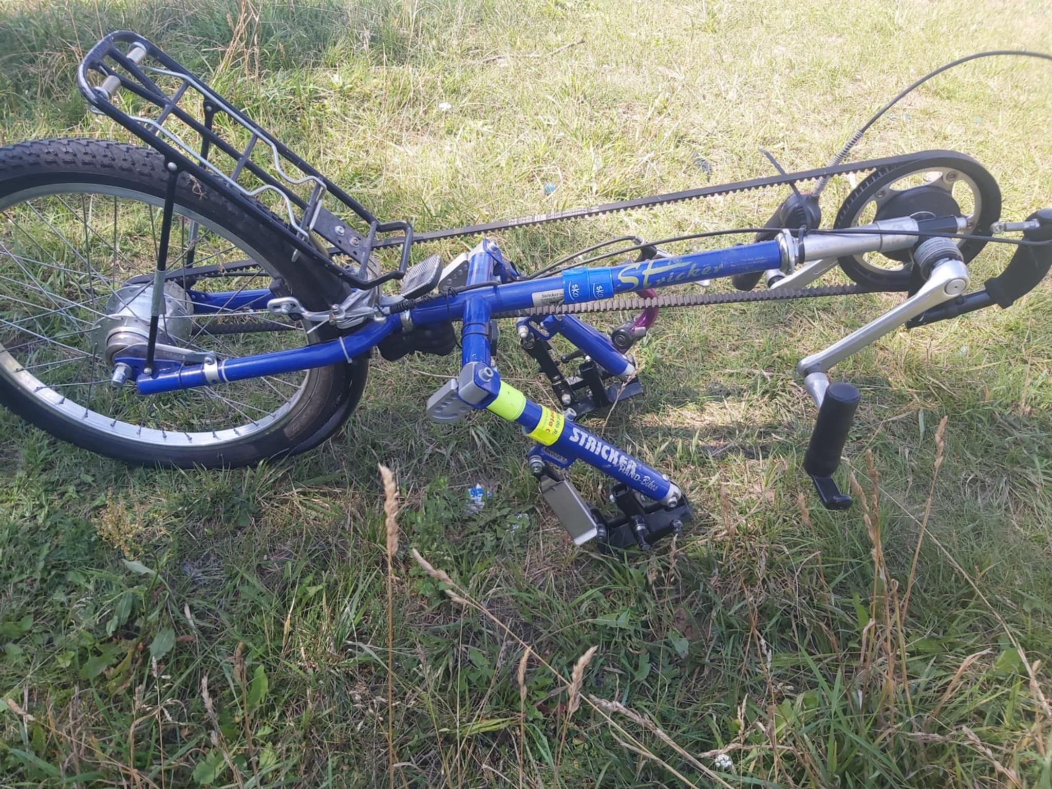 Przystawka do wózka inwalidzkiego