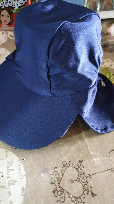Chapeu (Suncap) azul para criança tam. S de praia
