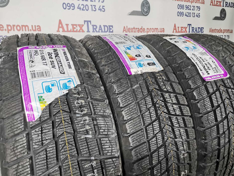 4 шт. 215/60 R17 Nexen Winguard Ice SUV нові зимові шини