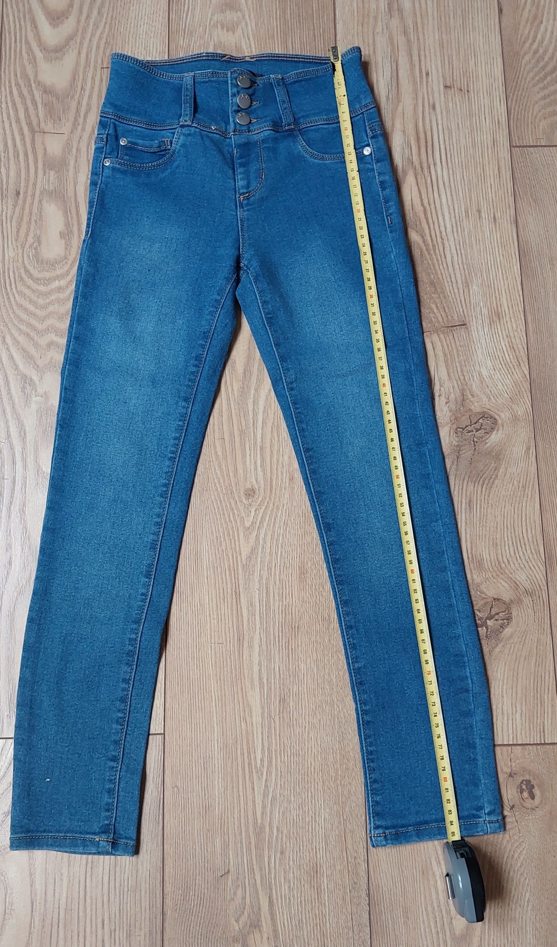 Spodnie legginsy cienkie dla dziewczynki  DKNY