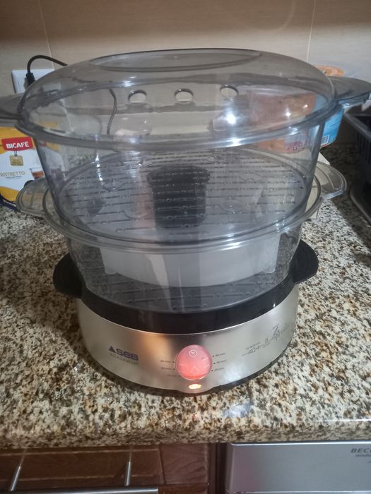 Maquina de cozer a vapor