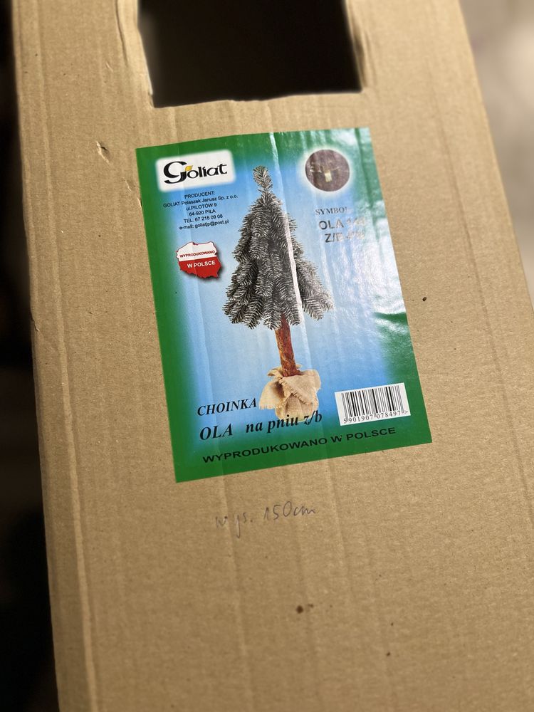 Choinka na pniu 150 cm