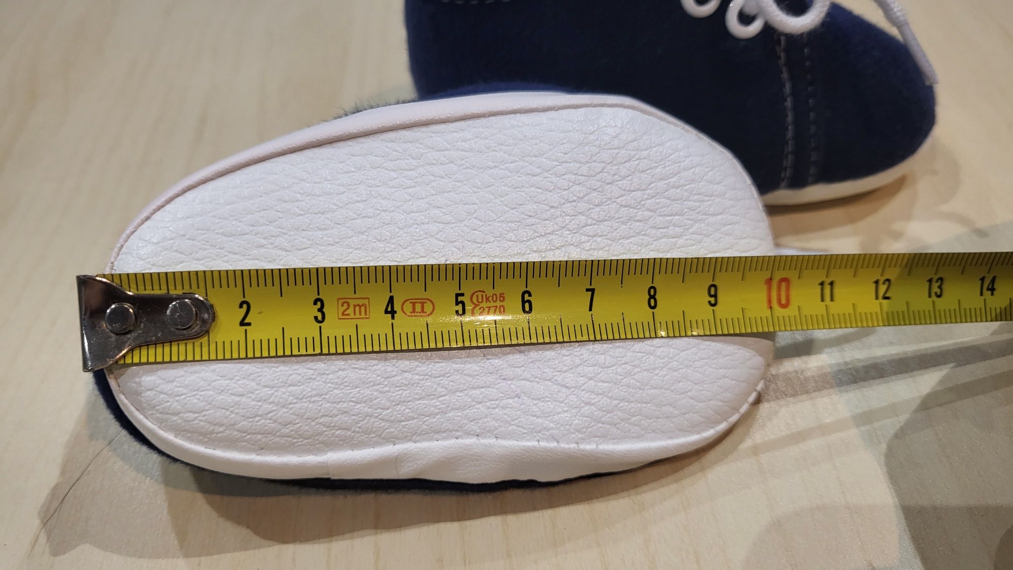 Buciki wizytowe, niechodki rozm. 18, 10cm, nowe