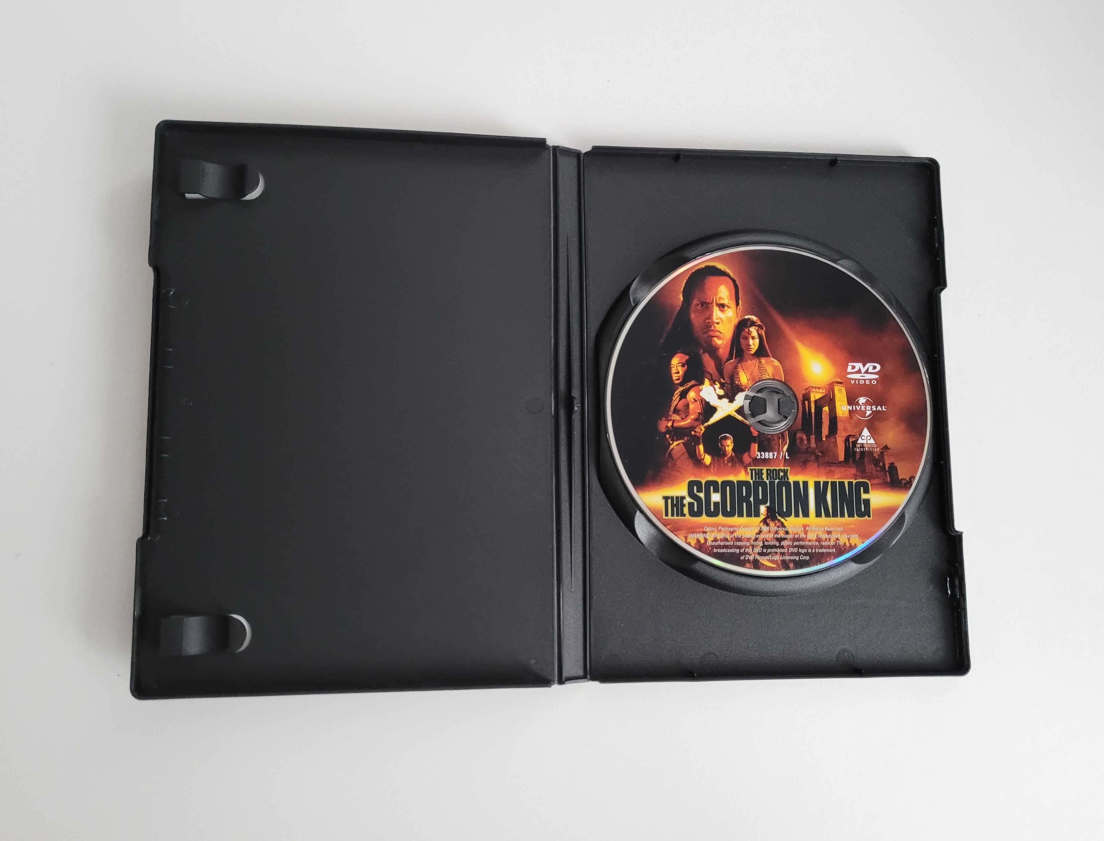 Filmy DVD Zestaw Król Skorpion 1-4 Komplet