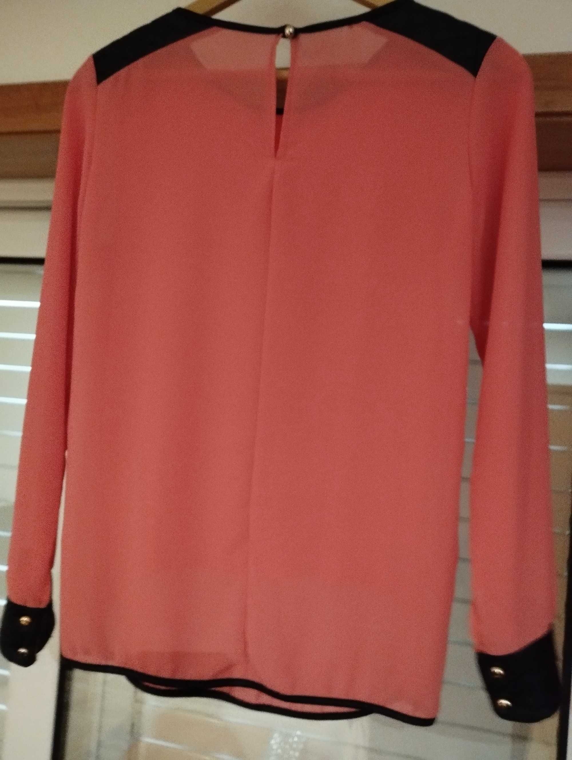 Blusa cor Salmão