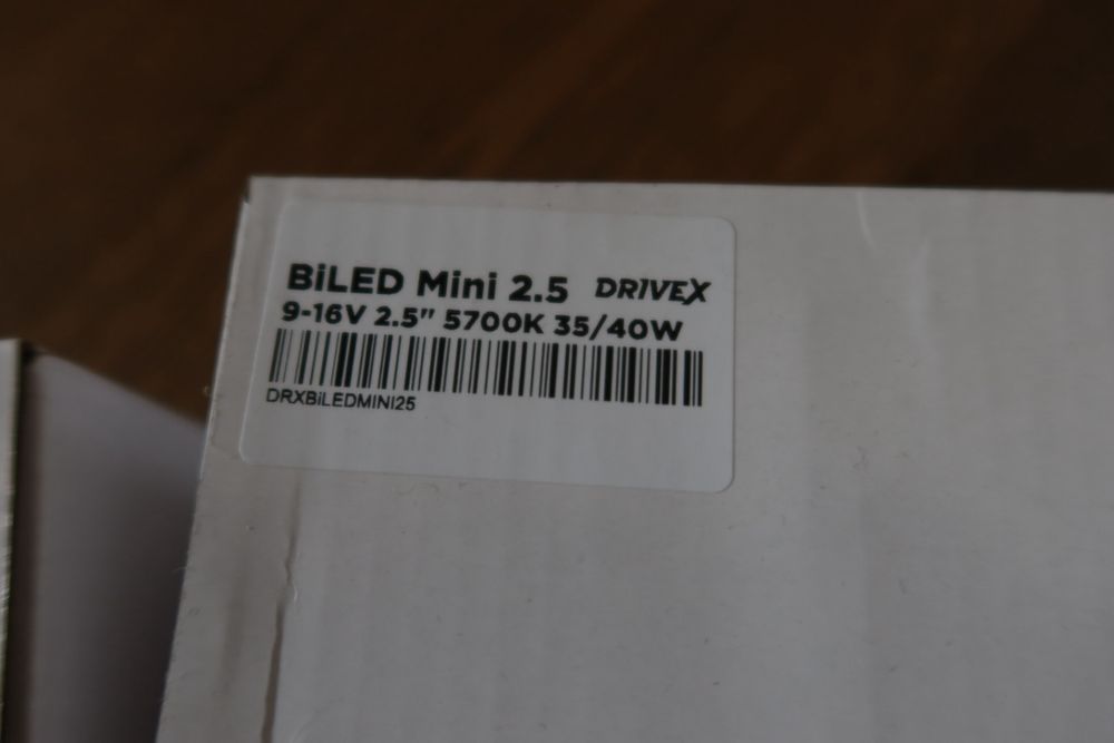 АКЦИЯ ‼️Пара biled bi-LED светодиодные линзы DriveX MINI 2.5 40W 5700K