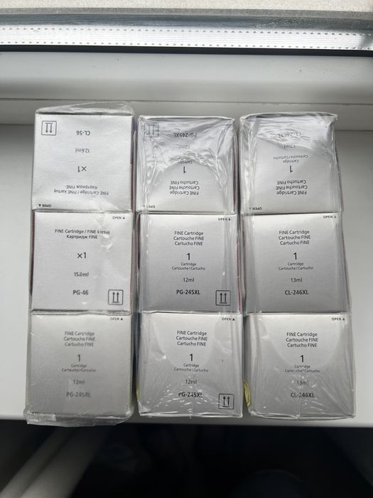 Продам картриджы pixma 245 / 246