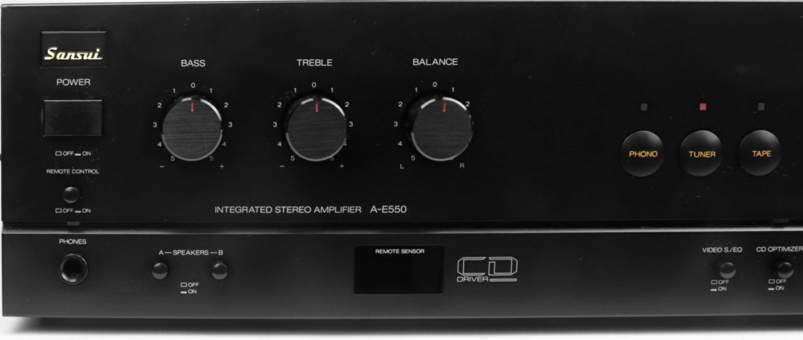 Sansui AE-550 - Wzmacniacz z serii HG - Sprawny, bardzo dobry stan