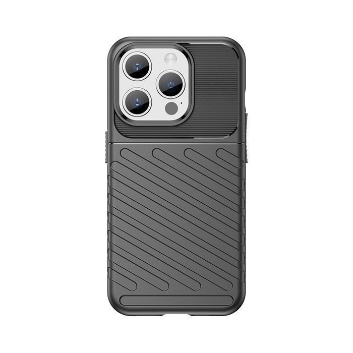 Pancerne Etui Iphone 15 Pro Thunder Case - Czarne