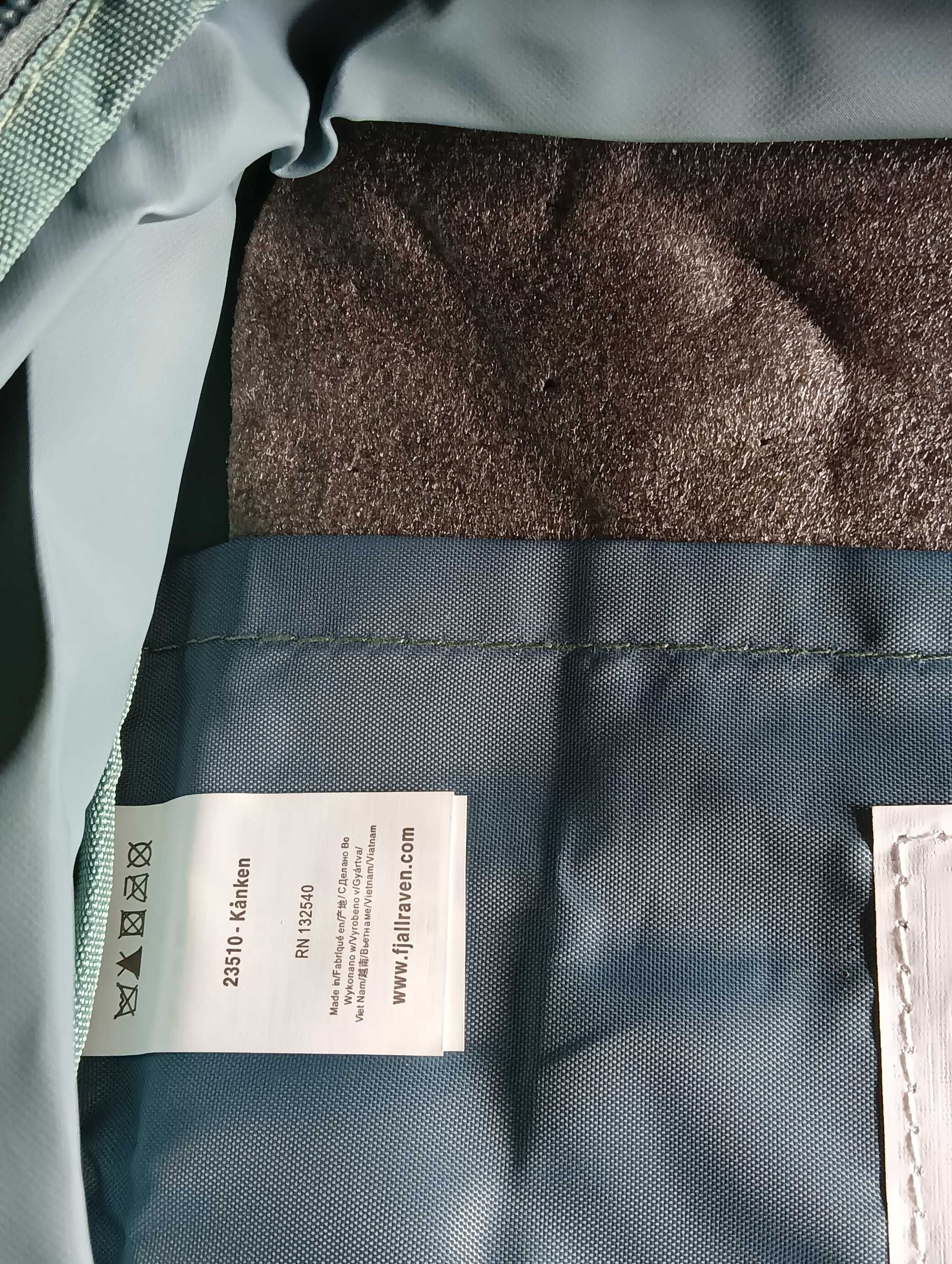 Plecak FJALLRAVEN KANKEN - 16 Litrowy - Ciemnozielony-Róż