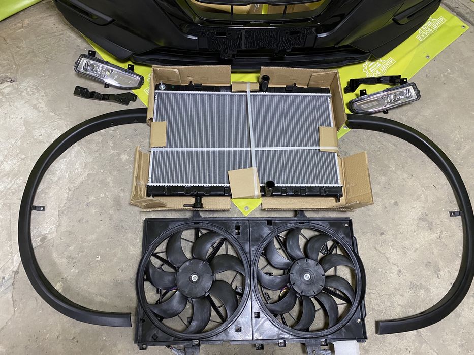 Бампер передний nissan rogue фара ніссан рог рогуе 2017 2019