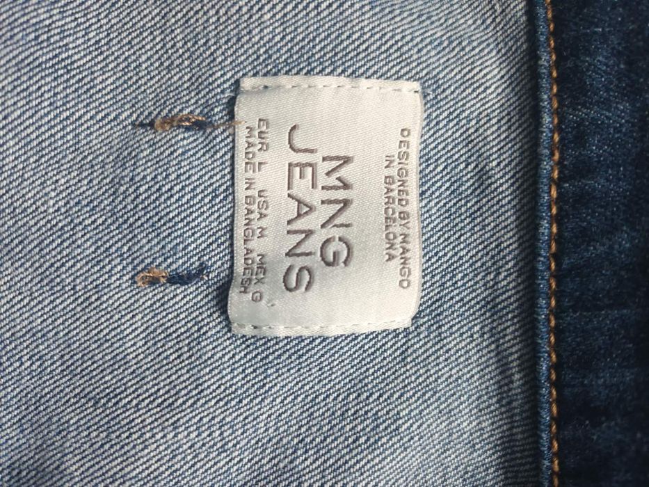 Kurtka dżinsowa damska Mango L