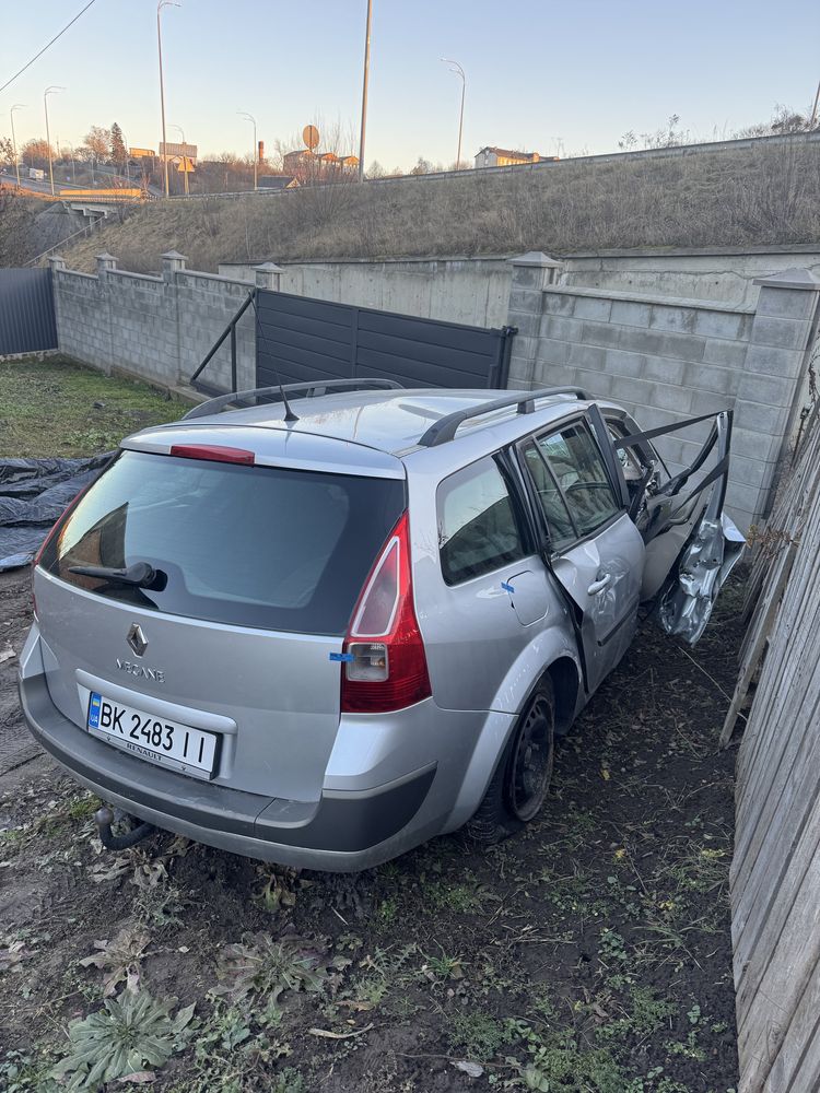 Прожам Renault Megane 2, 1.5 tdi , після аварії