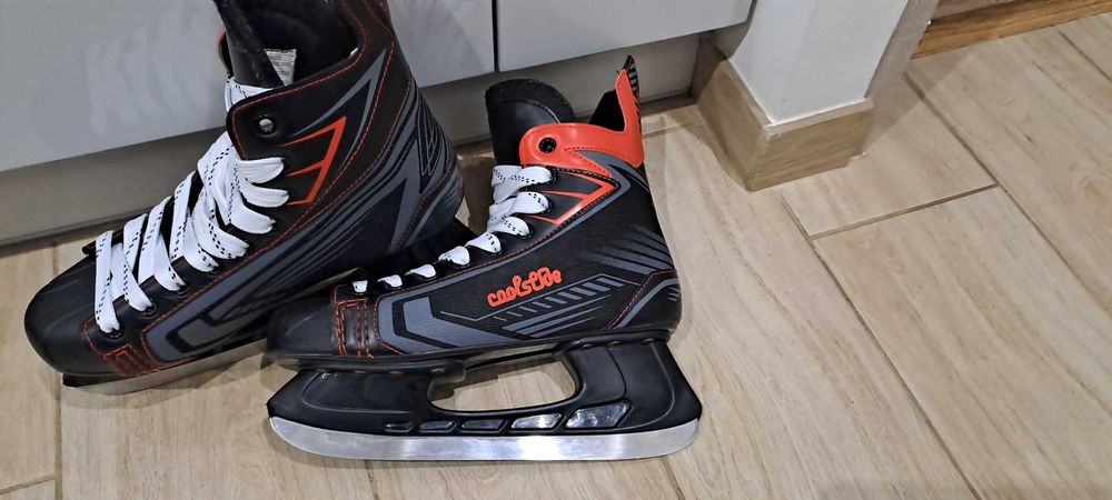 Łyżwy hokejowe, używane