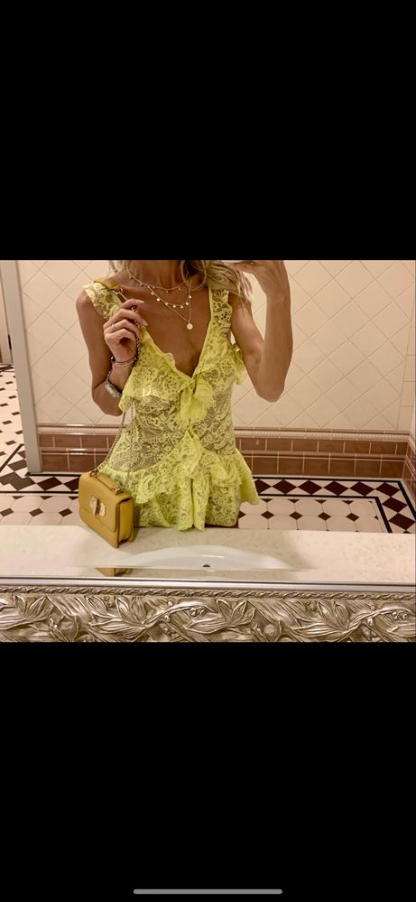 Летнее платье , сарафан американского бренда for love and lemons