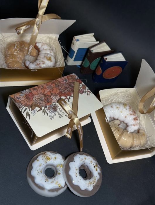 Подарункові аромасвічки «Круасан»