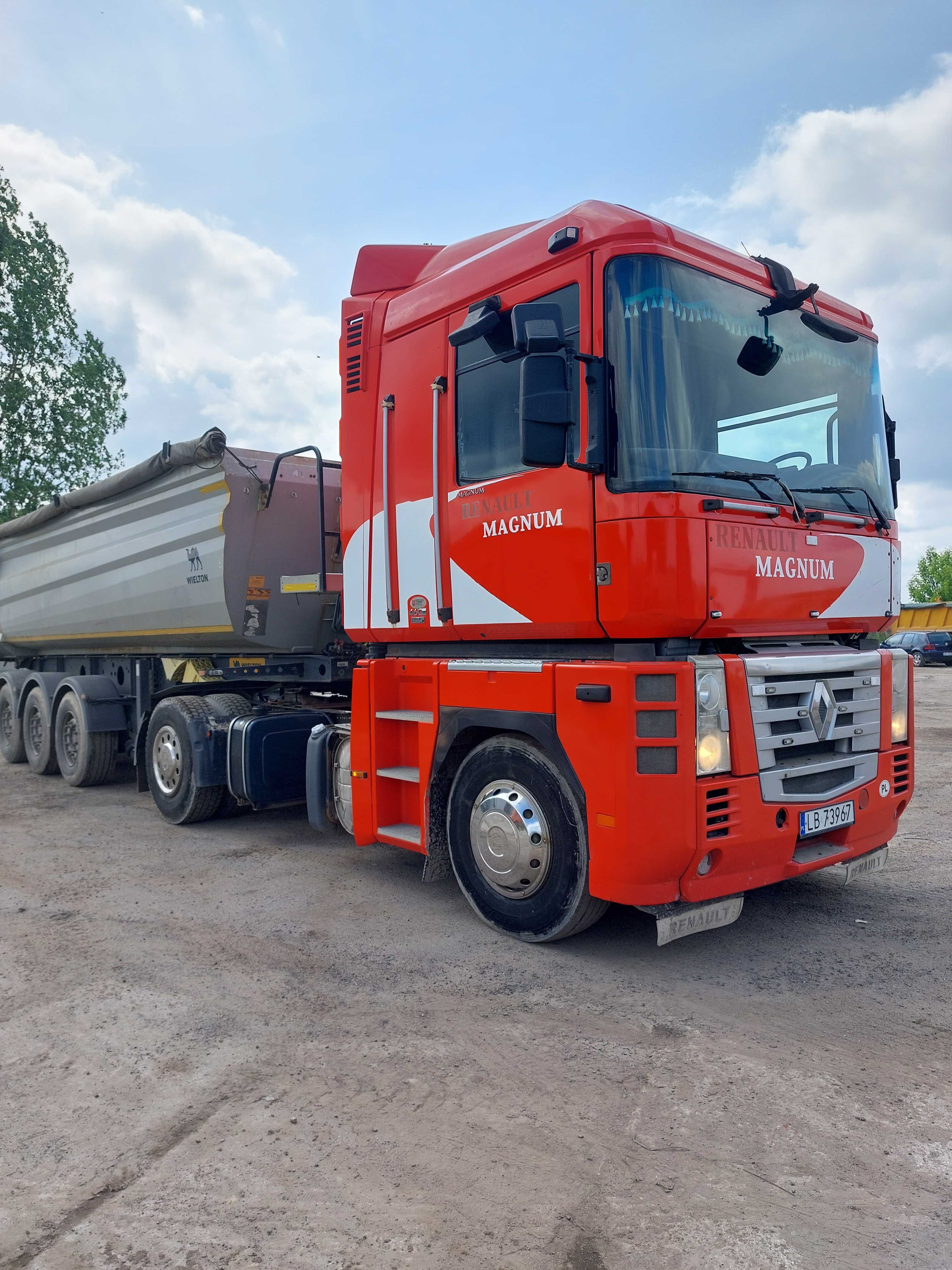 Renault Magnum 460 dxi zestaw wywrotka