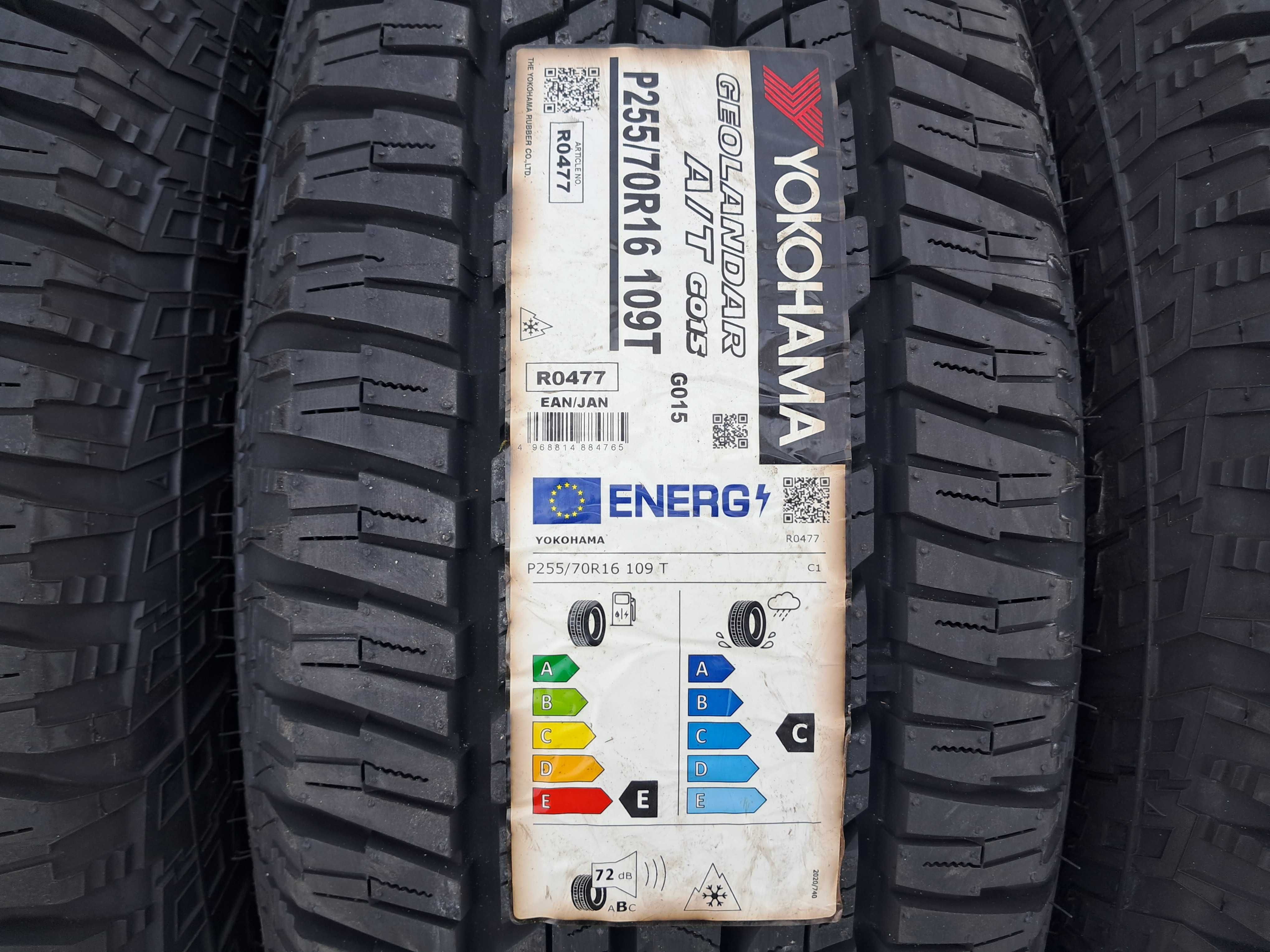 Резина всесезонна, НОВА, 255/70 R16 Yokohama Geolandar A/T G015
