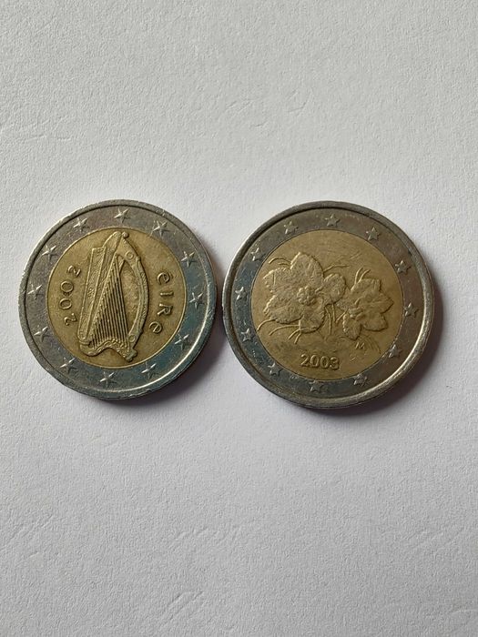 13 Moedas de 2 euros