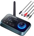 Adapter audio Bluetooth 5.0,SOOMFON Bluetooth nadajnik-odbiornik 3-w-1