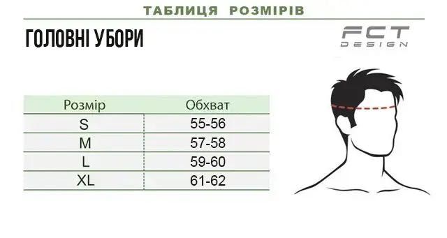 Тактична Панама Мультикам ріп-стоп з фіксаторм велкро.