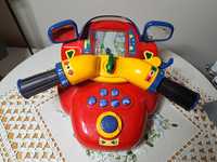 Symulator jazdy motorem dla dzieci, kierownica, efekty dźwiękowe