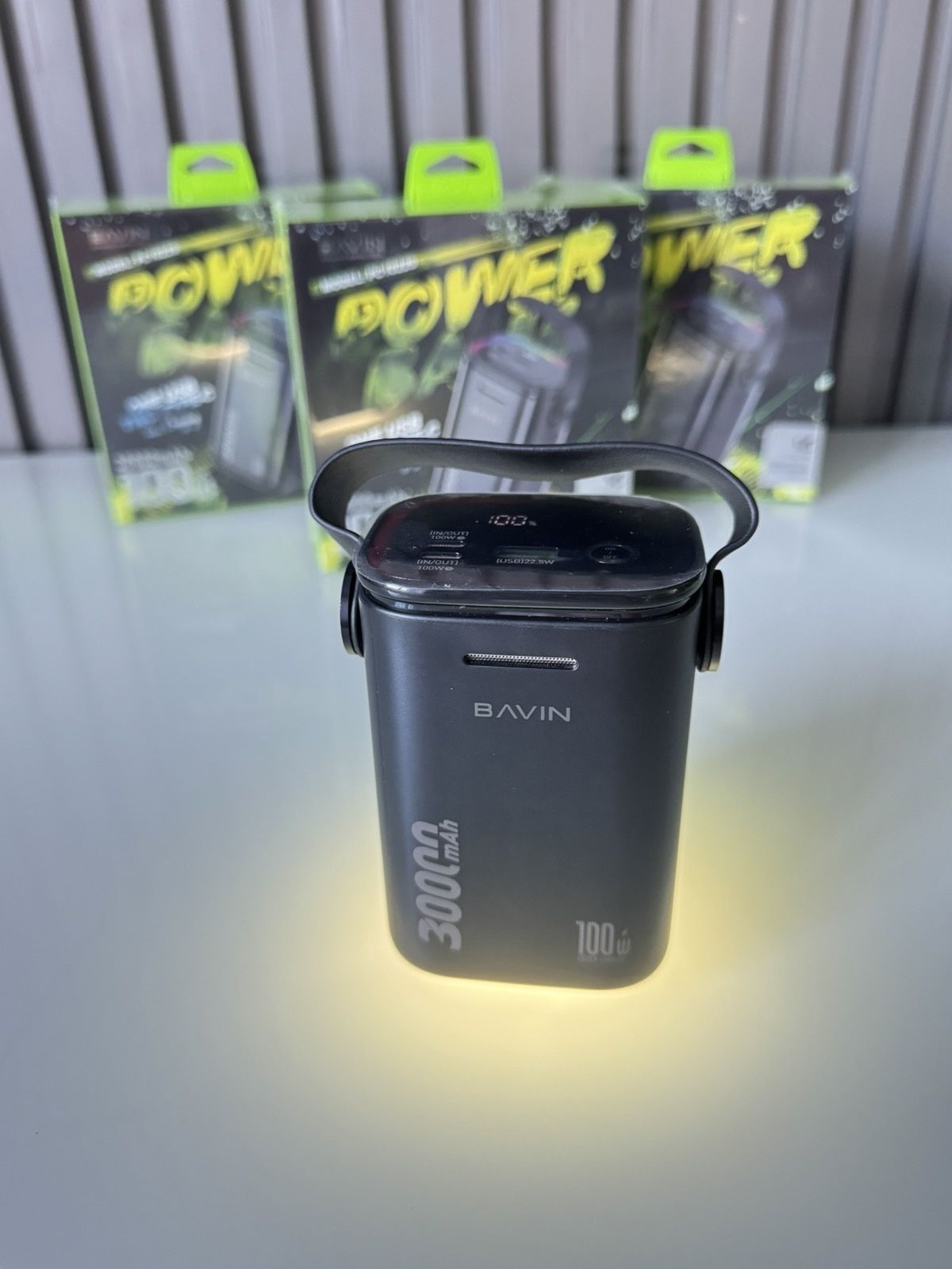 Power Bank Bavin PC1022S 30000mah 100w(Повербанк 100ват для ноутбуков)