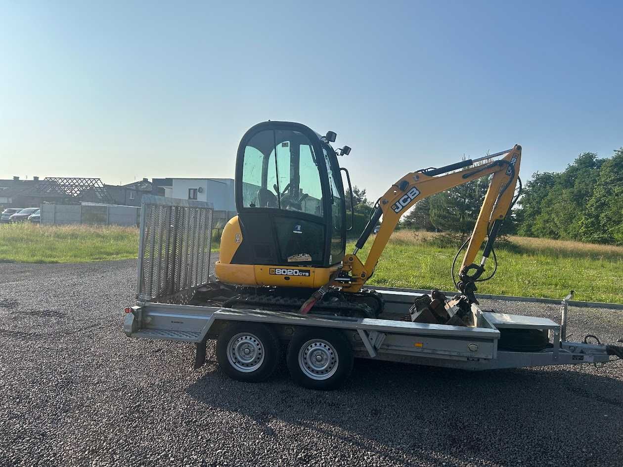 Minikoparka JCB 8020 - Możliwy Transport