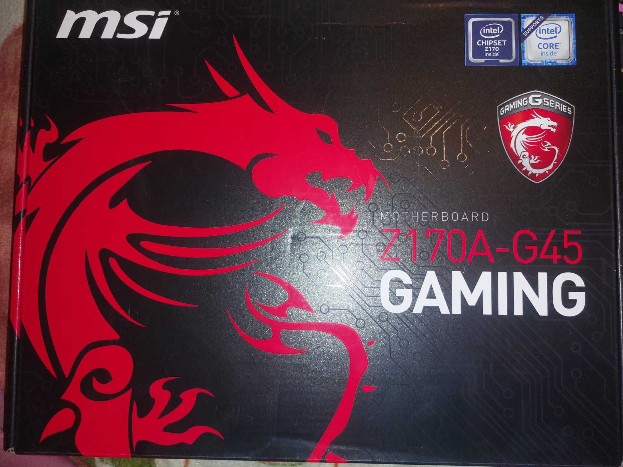 Plyta glowna msi Z170 +procesor i5 i 32GB ram