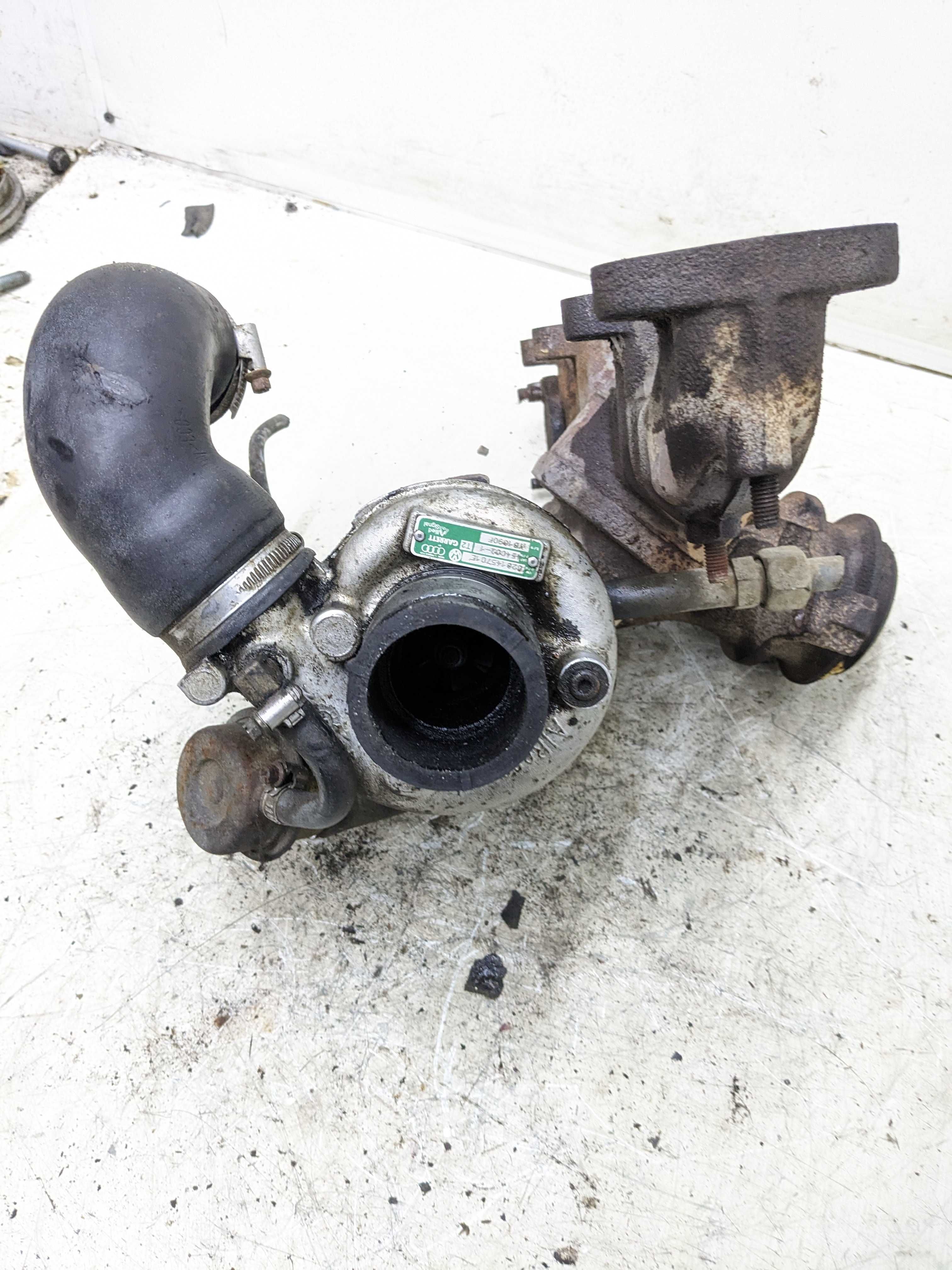 VW Transporter T4 1.9 TDI Turbosprężarka Turbo Turbina Kolektor