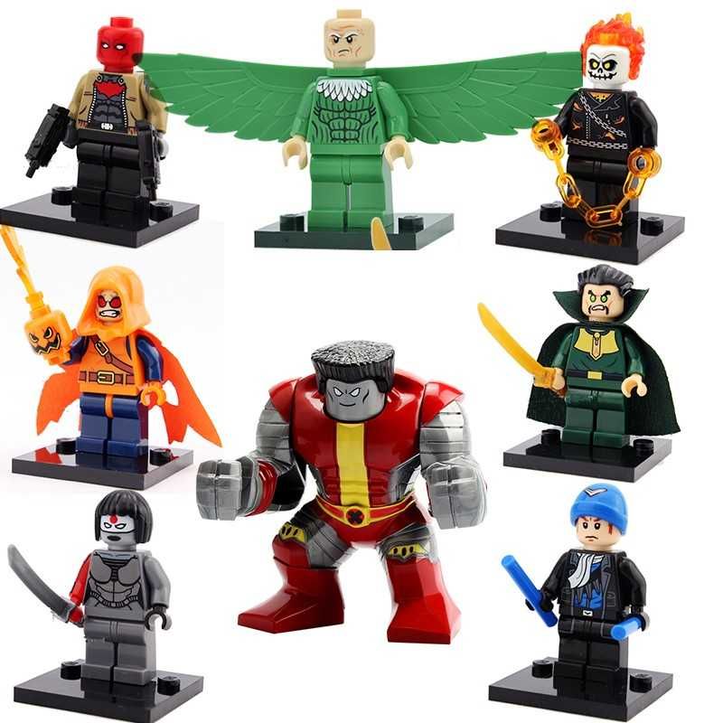 Bonecos minifiguras Super Heróis nº52 (compatíveis com Lego)
