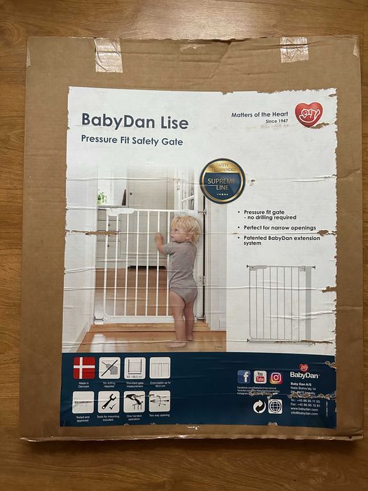 Barreira segurança bebés BabyDan