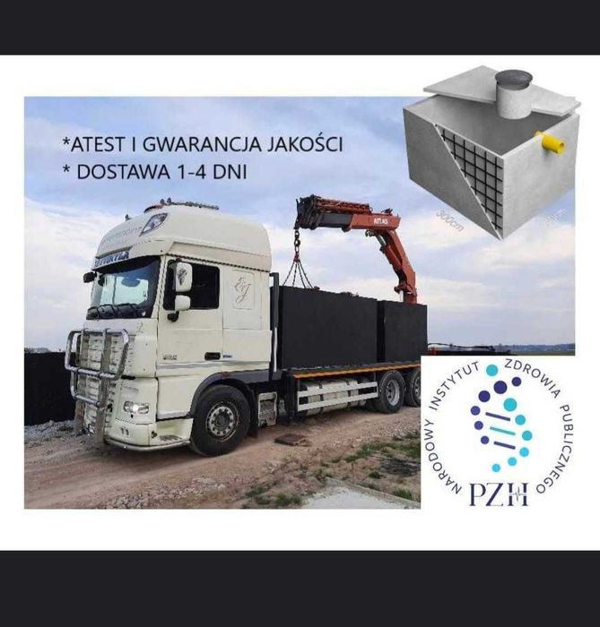 Szambo, szamba betonowe, zbiorniki na deszczówkę, gnojowicę.