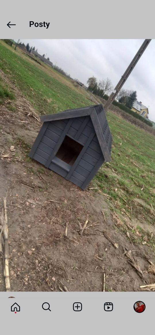 Buda dla psa duża owczarek niemiecki