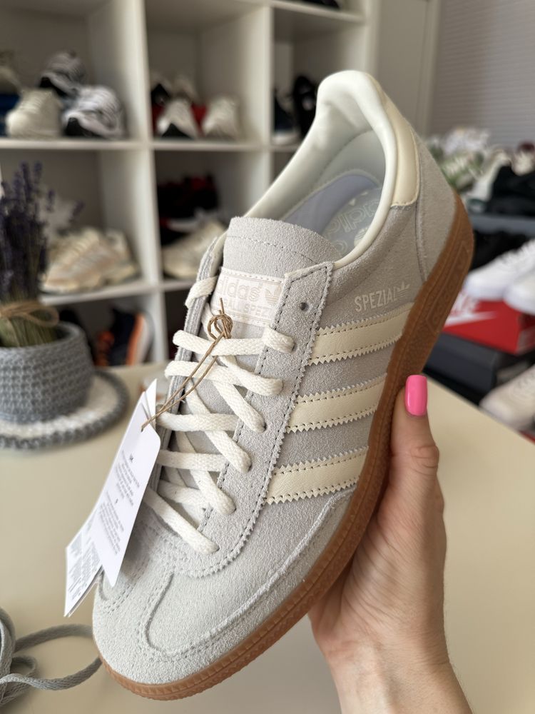 Кросівки Adidas Handball Spezial Wonder Silver Gum (IF6491)оригінал