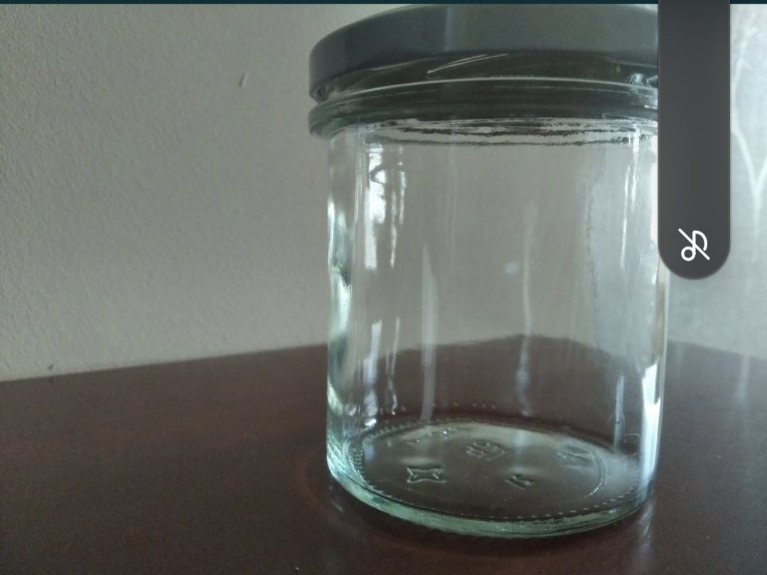 Słoiki 350 ml z nakrętkami