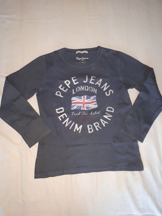 Sweat Pepe jeans e calças Zara 12 anos